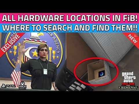 ALL 4 Hardware Locations! Where To Search The FIB Sites For Hardware In GTA 5 Online (Where & How)
