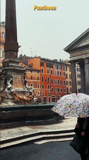 The Pantheon: Rome's Ancient Marvel of Architecture #italy #travel #italytourism