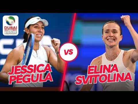 Highlights Final Round Elina Svitolina vs Jessica Pegula 2026 Dubai Duty Free Tennis