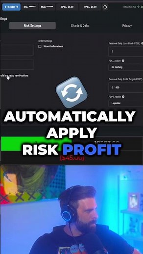 How To Set Auto Stop, Profit Target, & Daily Loss Limit In Topstepx! #trading #stockmarket #finance