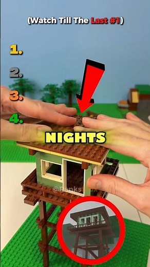 Best Roblox 99 Nights in The Forest Builds using LEGO 😱