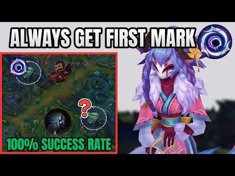 Rank 1 Kindred Trick to Always Get First Mark | Jungle Guide