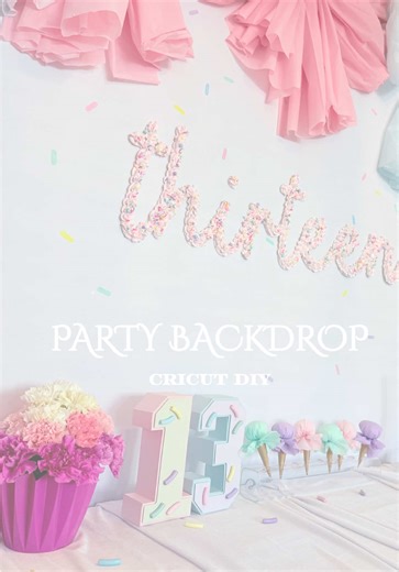 3…2…1 ice cream party backdrop reveal 🎉 Here’s how I stage a DIY party backdrop using simple Cricut party decor and budget-friendly decorations. You don’t need expensive supplies to create a cute birthday party backdrop at home — just layer banners, signs, and balloons. Perfect for: • birthday party decor • DIY party decorations at home • Cricut party decor ideas • kids birthday setups Save this DIY party backdrop idea for your next party and follow your crafty bestie for more DIY craft ideas ✂