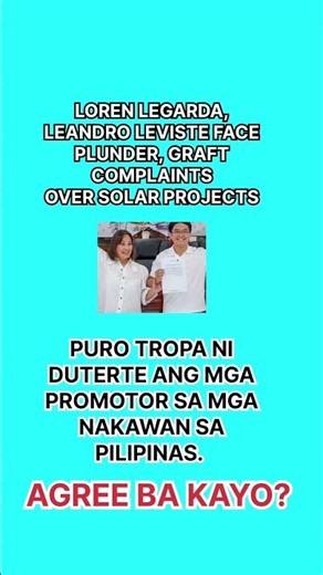 YARI NA SI SOLAR BOY AT SOLAR MOTHER MGA MANDARAMBONG PALA.