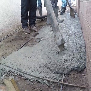 496K views · 9.4K reactions | Revamp Your Front Yard Pouring a Concrete Patio | DIY & Crafts | Facebook