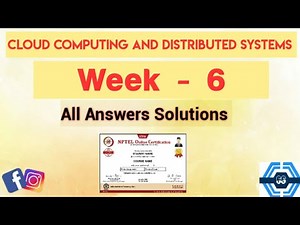 Cloud Computing And Distributed Systems | Week 6 Answers 2022 | NPTEL ||