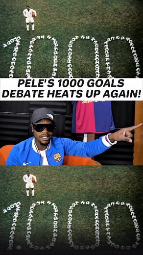 Pele’s 1,000 goals drama! 😂 #ronaldo #pele #realmadrid #fyp | Joshua Ubeku