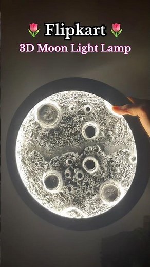 3D Moon Lamp LED Night Light | Decorative Home & Bedroom Lamp