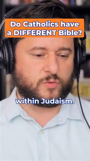 Do Catholics have a different Bible from other Christian denominations? Full video of Joe Heschmeyer's answer: https://bit.ly/49PI7g9 | Catholic Answers