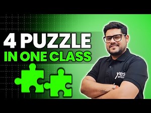 ✅ 4 Puzzle In One Class | Daily Puzzle Drop | All Bank Exams 2024 -25 | Reasoning By Ankush Lamba