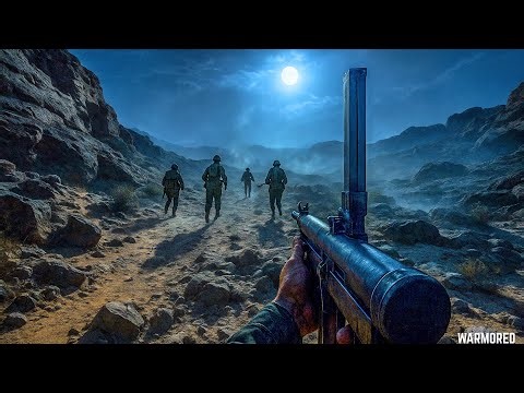 Midnight Ambush Behind Enemy Lines | The Rats Of Tobruk | COD Vanguard (4K 60FPS) | Mission 7