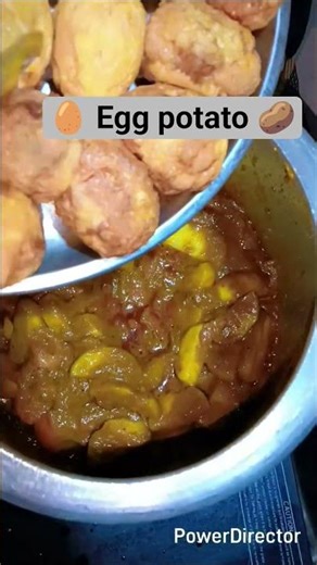 🥚 Egg potato 🥔 masala recipe ♥️😘 boiled egg gravy how to make egg masala#shorts#viral #cooking #food