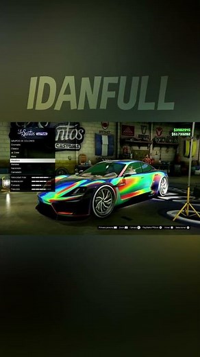 COMO MODEAR COLORES Y PINTURAS EN GTA 5 ONLINE #Shorts