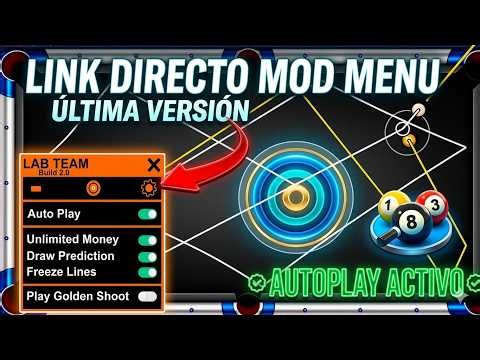 INSTALL 8 BALL POOL HACK FOR FREE! LONG LINES MOD MENU VIP FULL 🎱🔥