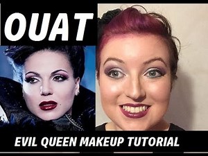 REGINA MILLS EVIL QUEEN MAKEUP TUTORIAL Once Upon a Time | Skeletonsheart Tutorials