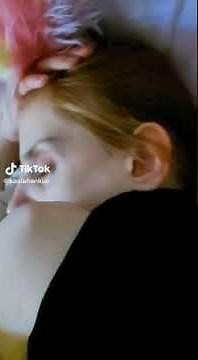 beatiful woman is snoring