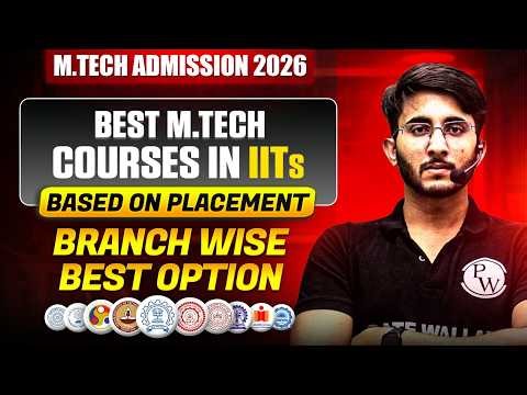 Best M.Tech Courses in IITs🔥 Branch Wise Placement Analysis | Post GATE Guidance 2026