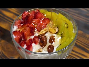 МОЙ ИДЕАЛЬНЫЙ ЗАВТРАК или ПЕРЕКУС! Полезно, быстро и вкусно! ДОМАШНИЙ йогурт | Кулинарим с Таней