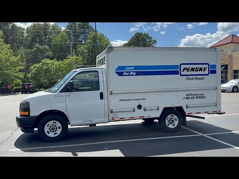 Penske 12 foot Rental Truck Review and Tour
