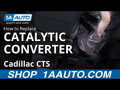 How to Replace Passenger side Catalytic Converter 03-07 Cadillac CTS