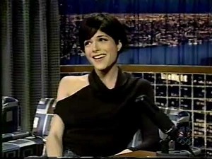 Selma Blair on Late Night January 22, 2002