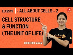 Cell Structure and Function ( The Unit of Life) | Class 7 | Know All About Cells - 2 | Vedantu