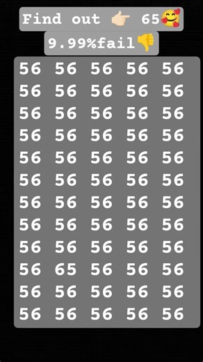 Find (65) #iqtest #viral #trending #youtubeshorts #500k #shortsfeed #iqtes