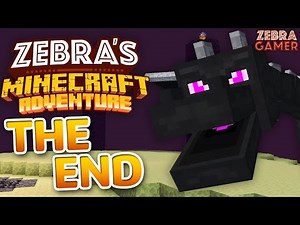 The End! Defeating the Ender Dragon! - Zebra's Minecraft Adventure Part 30