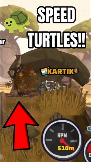 SPEED TURTLES PUSH THE ROTATOR!! 🤯💪 HCR2 #shorts #racinggames