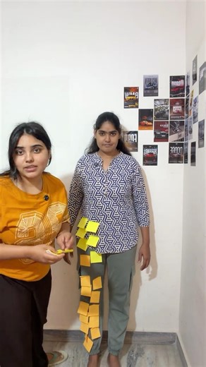 How Many Sticky Notes To Cover My Friend?