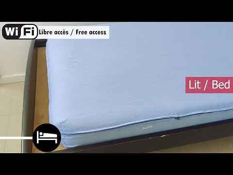 Logement Chambre de 12m² résidence GALOIS - Mont Saint Aignan - Crous Normandie