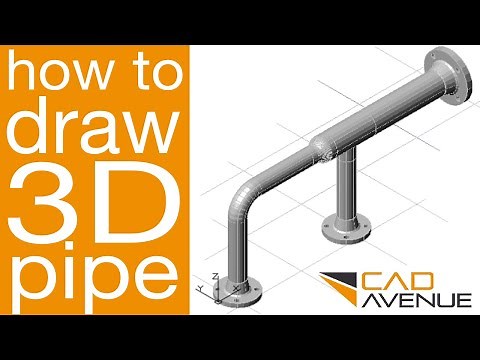 Beginner CAD course on 3D Piping