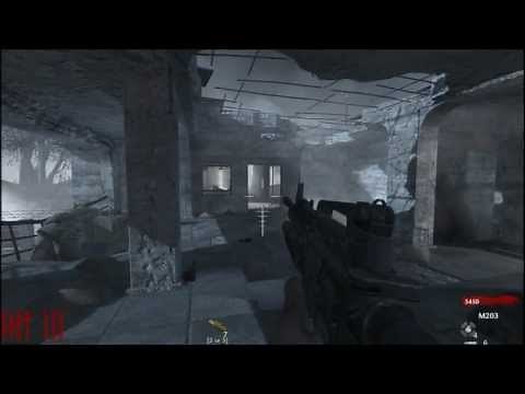 Call of Duty: World at War Zombies Mods - Modern Weapons!