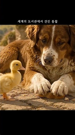 개가 남긴 빵 한 조각 🐕🐥