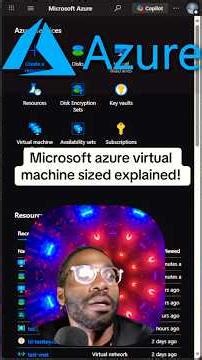 Virtual machine sizes in #Microsoft #azure explained!