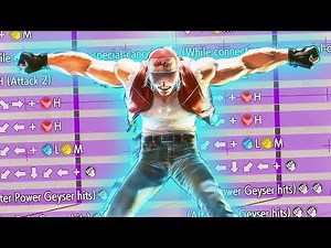 So they made Terry's combos VERY complicated...