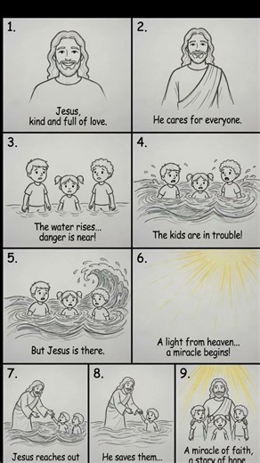 "When Kids Were Drowning… Jesus Came! 🙏 Powerful Miracle