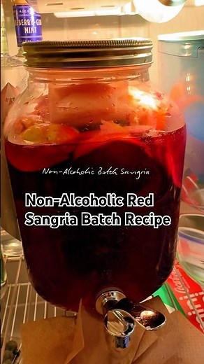 Sober Curious: I made a Red Sangria with Stella Rose Black Non-Alcoholic at Home