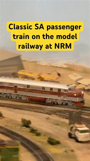 Classic SA passenger on NRM model layout 🚆 #nrm #modelrailway