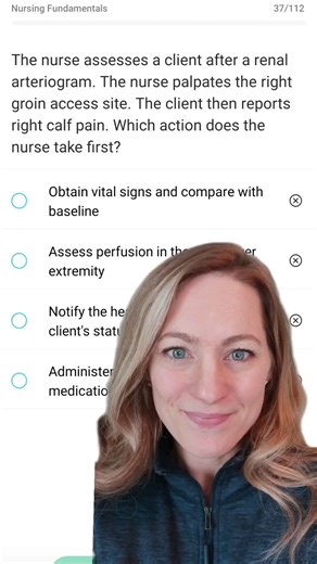 7.4K views · 15 reactions | Here's how to answer a prioritization NCLEX question ⬇️ For more NCLEX questions and tips, download our free app! Comment DOWNLOAD and we'll send you the link! | Nursing and NCLEX Mastery | Facebook