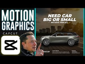 Create Dynamic Car Motion Graphics in CapCut | CapCut Motion Graphic Tutorial