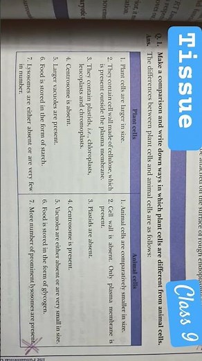 Tissue |Class 9 | Important Questions #tissue #class9science #biology #importantquestions #ncert