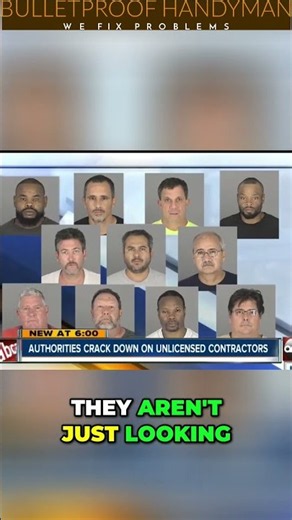 Unlicensed Contractors Don't Get BUSTED by Task Force!