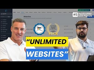 Build Unlimited Websites with ZERO Monthly Fees | PipelinePRO Website Builder Demo