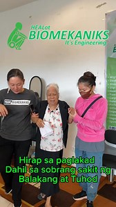 Hirap sa paglakad at Sobrang sakit ng Balakang. After treatment nawala ang sakit #Healotbiomekaniks | Maning Gomez