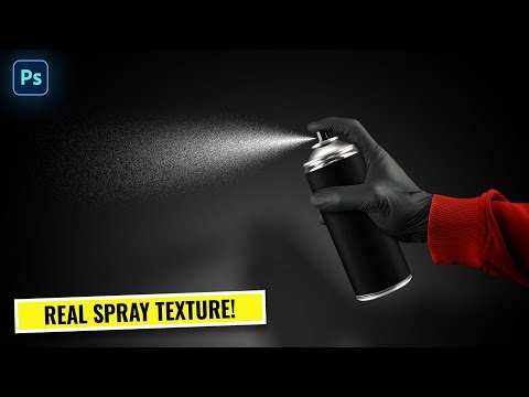 Realistic Spray Paint Effect in Photoshop | Easy & Fast Tutorial