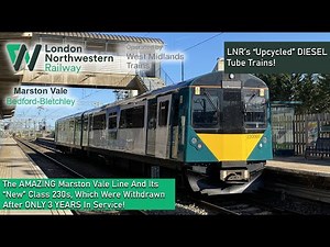 London Northwestern’s UPCYCLED DIESEL TUBE TRAINS - The Class 230 "D Train" & The Marston Vale Line!