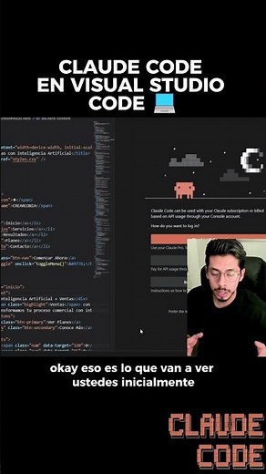 FÁCIL Claude Code en Visual Studio Code 🚀