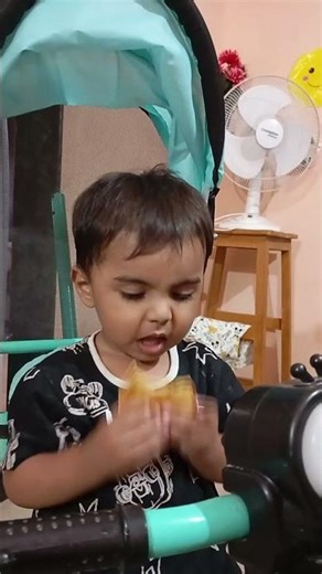 Healthy Honey Pancake for Kids 🥞🍯 | Wheat Flour & Egg Recipe #cutebaby