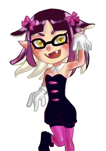 draw myself as inkling with callie cosplay for my Bomb Rush Blush cover ! (you can listen to it in my channel in bio) #splatoon #splatoonoc #splatoonfanart #callie #squidsisters #bombrushblush #inkling #drawing #speedpaint #oc